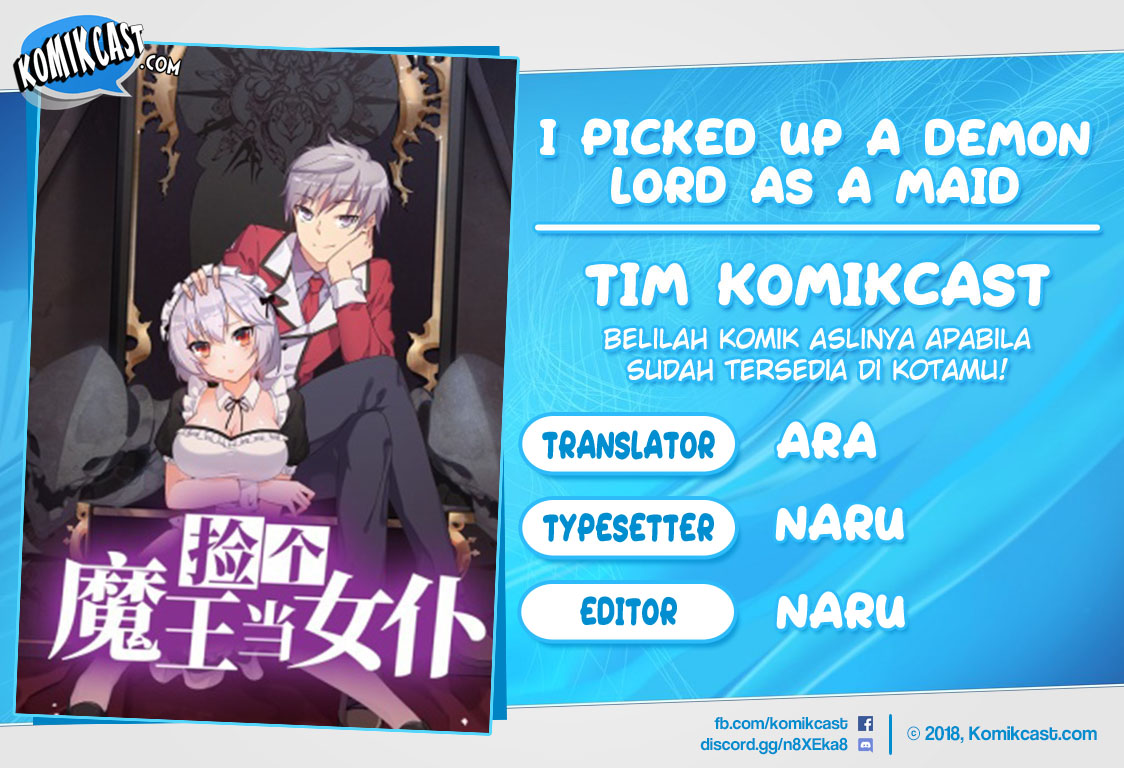 I Picked Up a Demon Lord as a Maid Chapter 34 Bahasa Indonesia